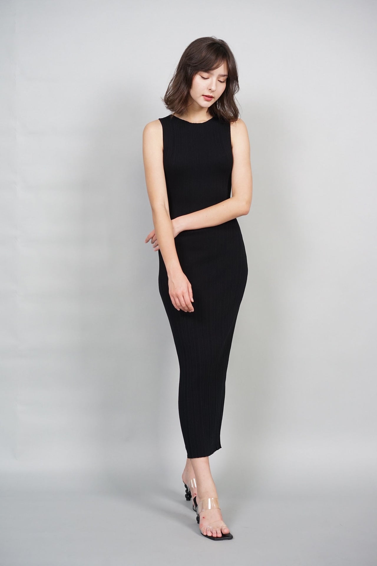 EVERYDAY / Kaia Knit Dress in Black