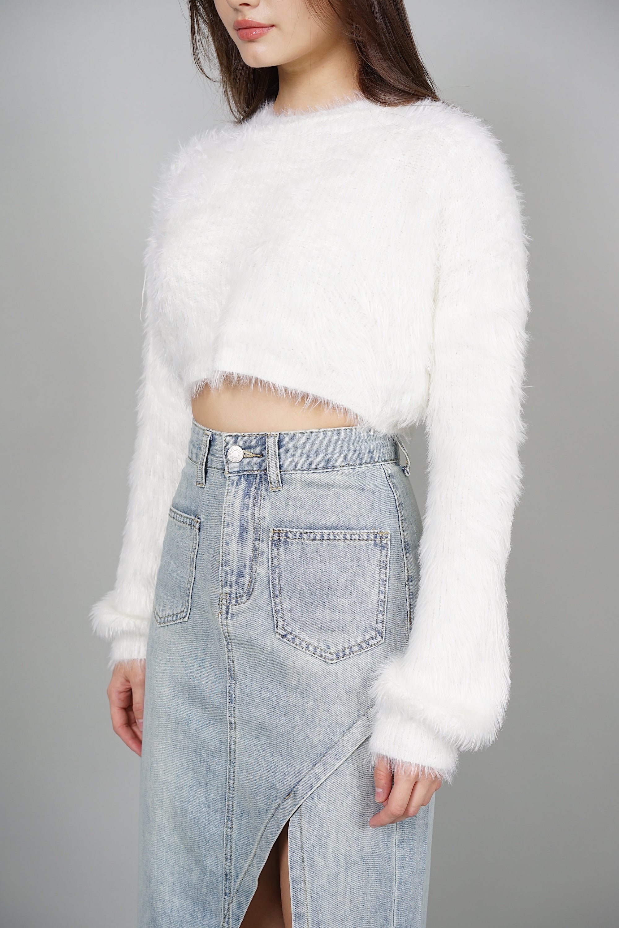 EVERYDAY / Misty Pullover in White