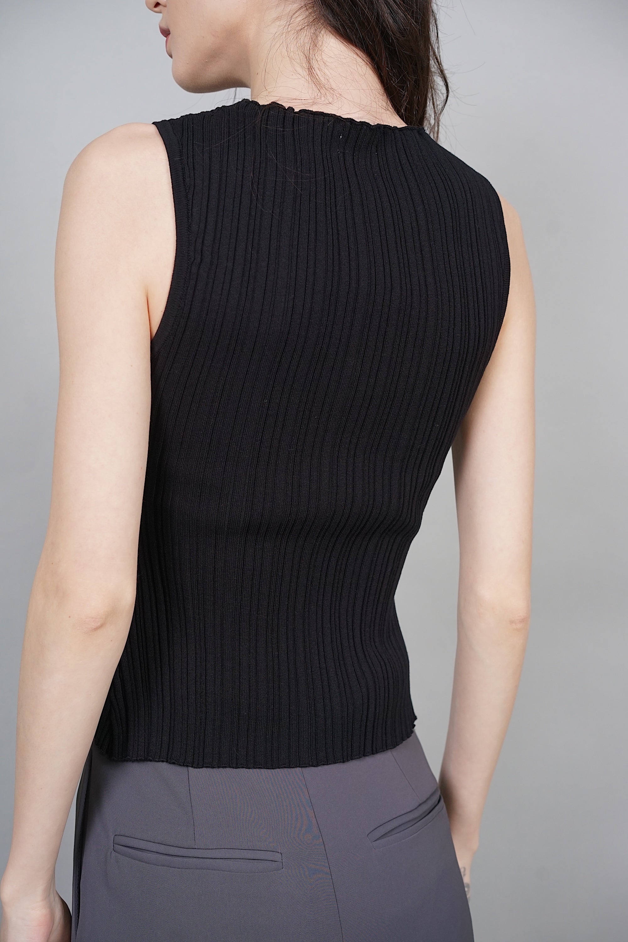 Dolan Knit Top in Black