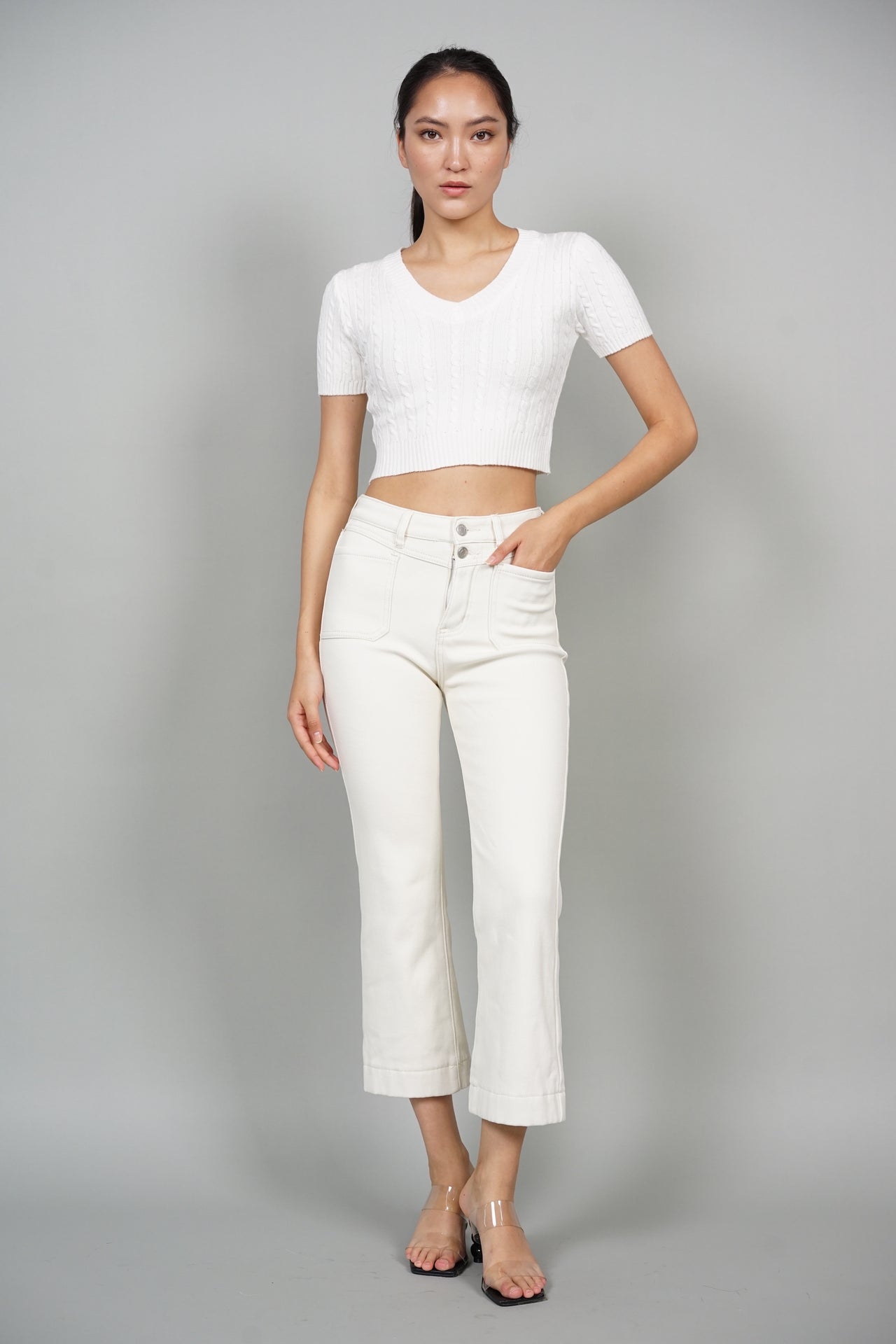 EVERYDAY / Jade Top in White