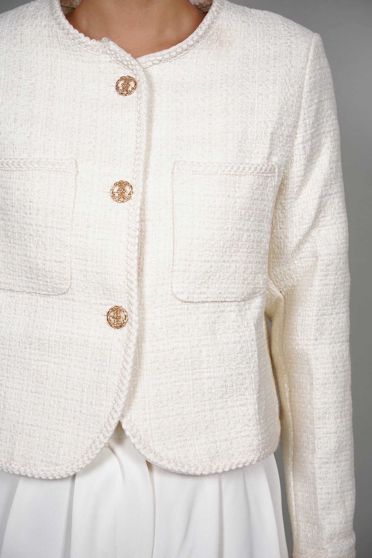EVERYDAY / Erik Blazer Jacket in White Tweed