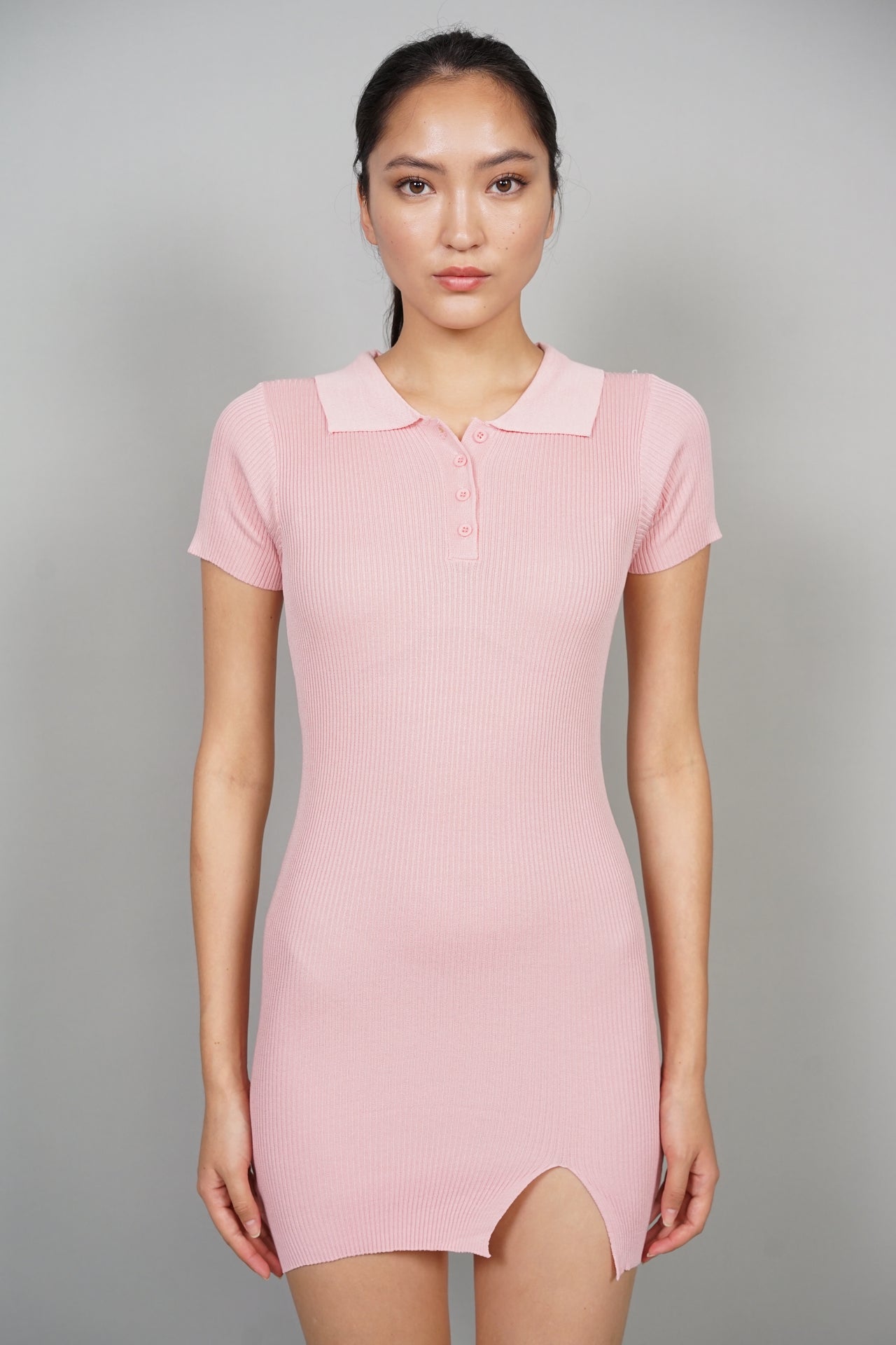 EVERYDAY / Shelby Polo Dress in Pink