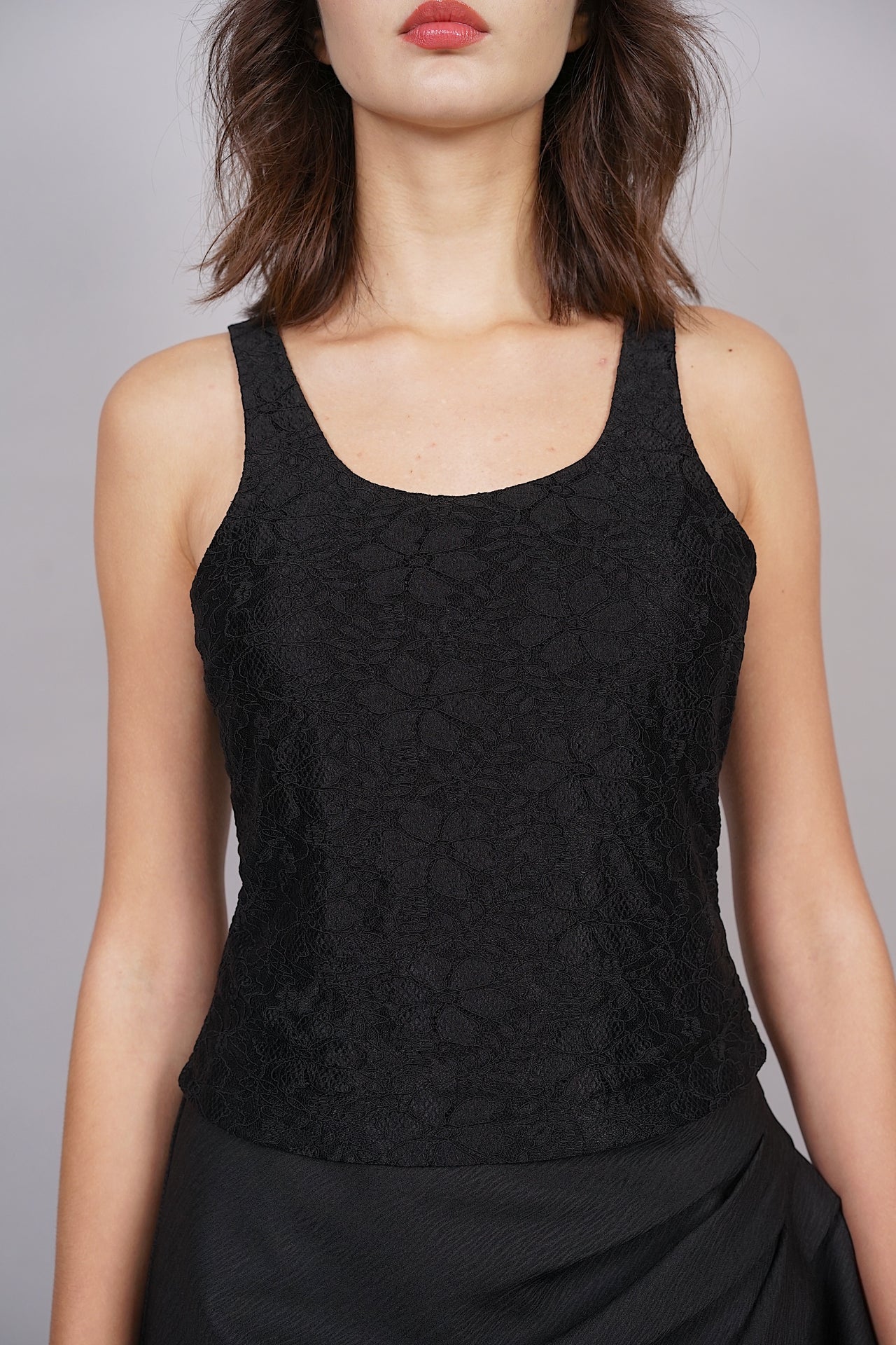 Lace Top in Black - Arriving Soon