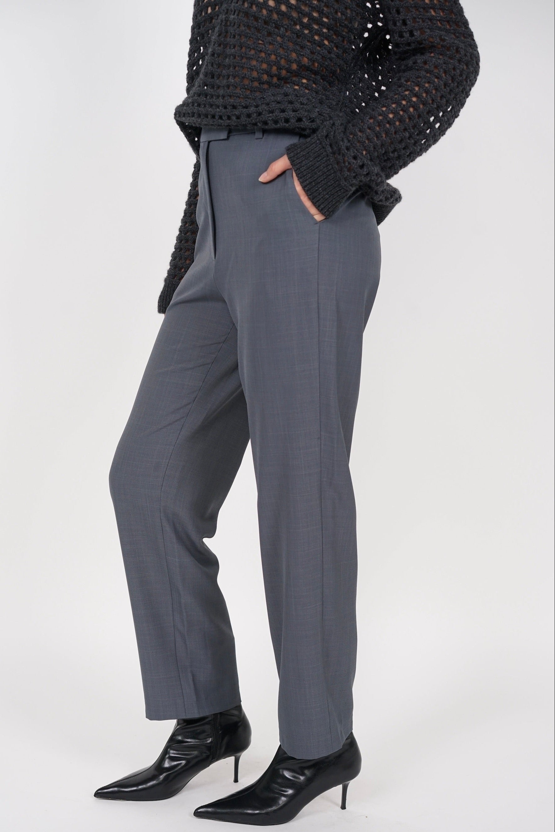 Hoshino Suit Pants in Gris