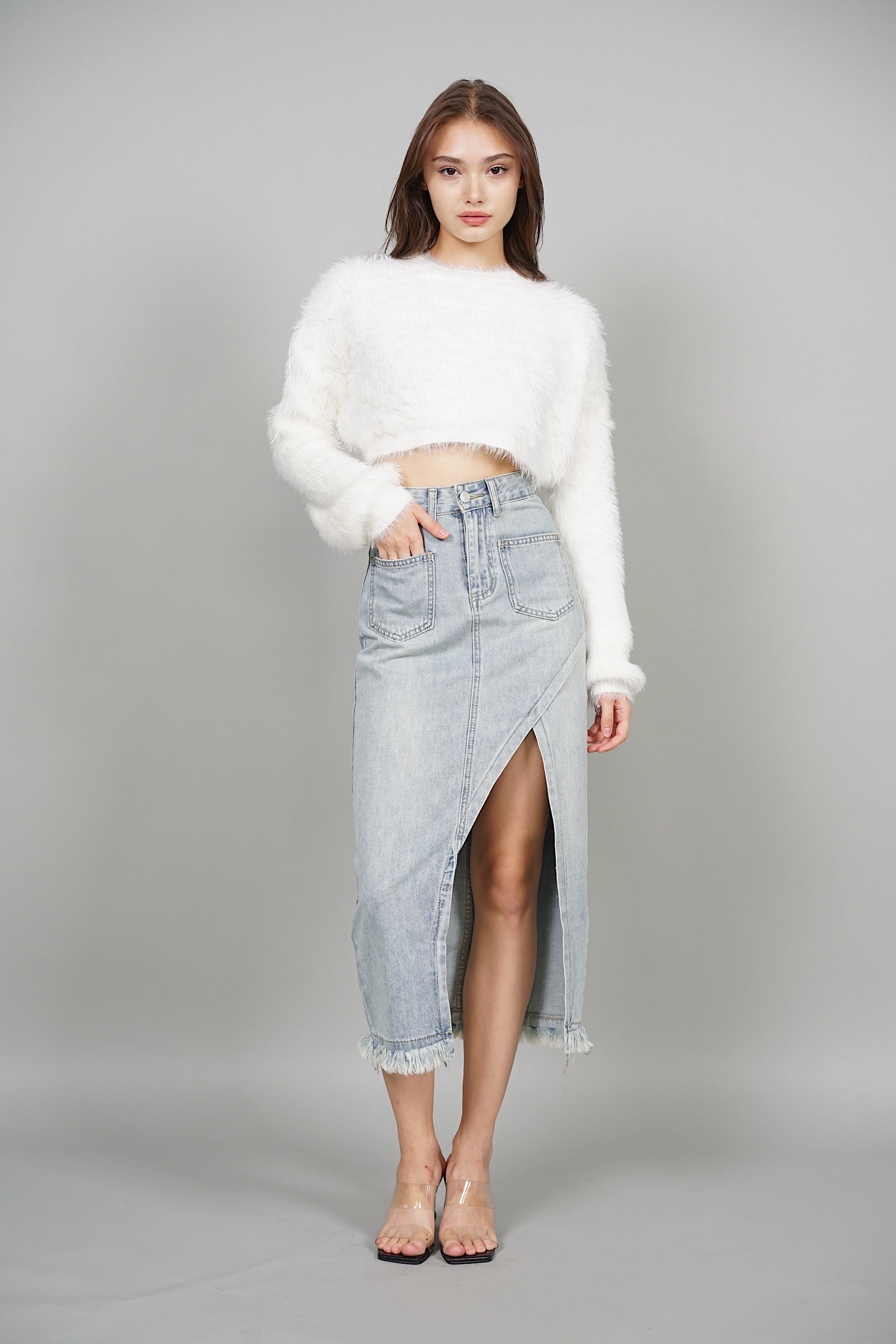 EVERYDAY / Misty Pullover in White